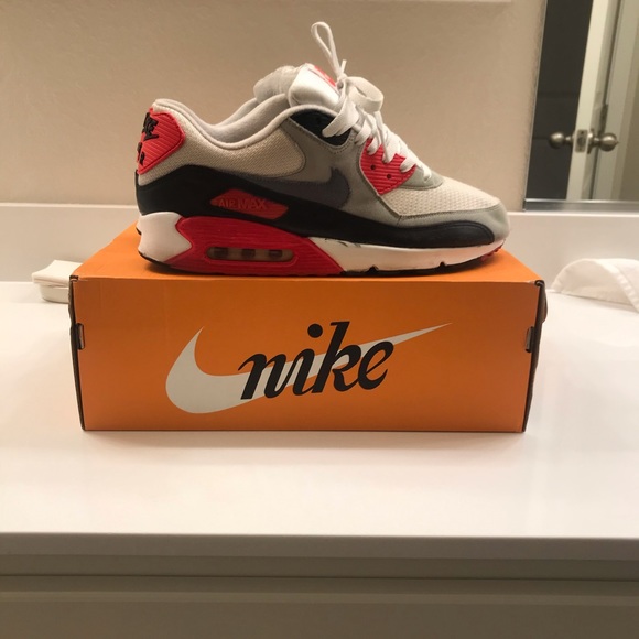 Nike Air Max 90 Infrared Size 10.5 - Picture 2 of 7